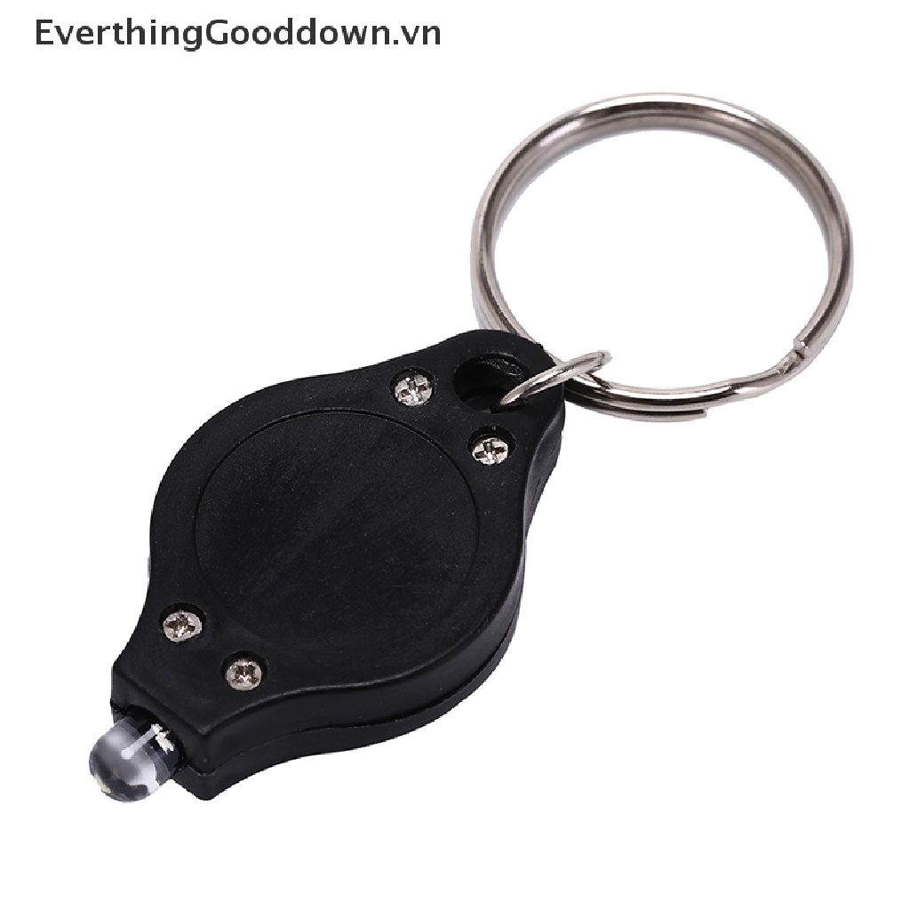 Everthinggooddown Móc Khóa Đèn Pin led Siêu Sáng Dùng Trong Trường Hợp Khẩn Cấp