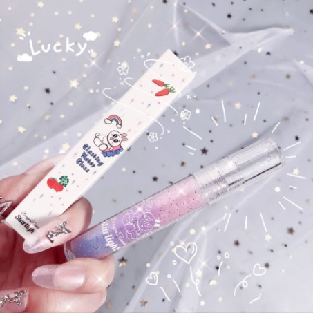 [Không màu]  Son Tint Bóng Trong Suốt Cho Đôi Môi Căng Mọng Starling Glasting Water LIPGLOSS