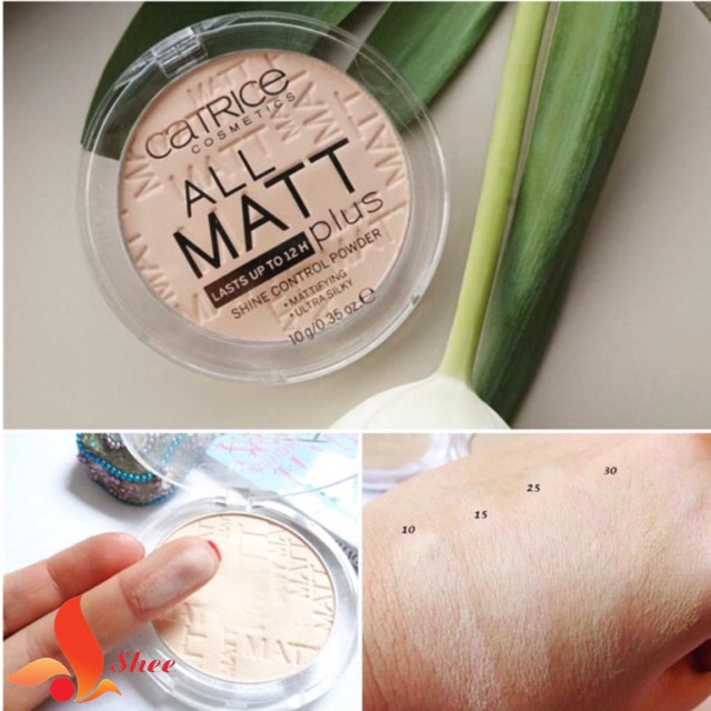 Phấn Phủ Kiềm Dầu - Catrice All Matt Plus Shine Control Powder