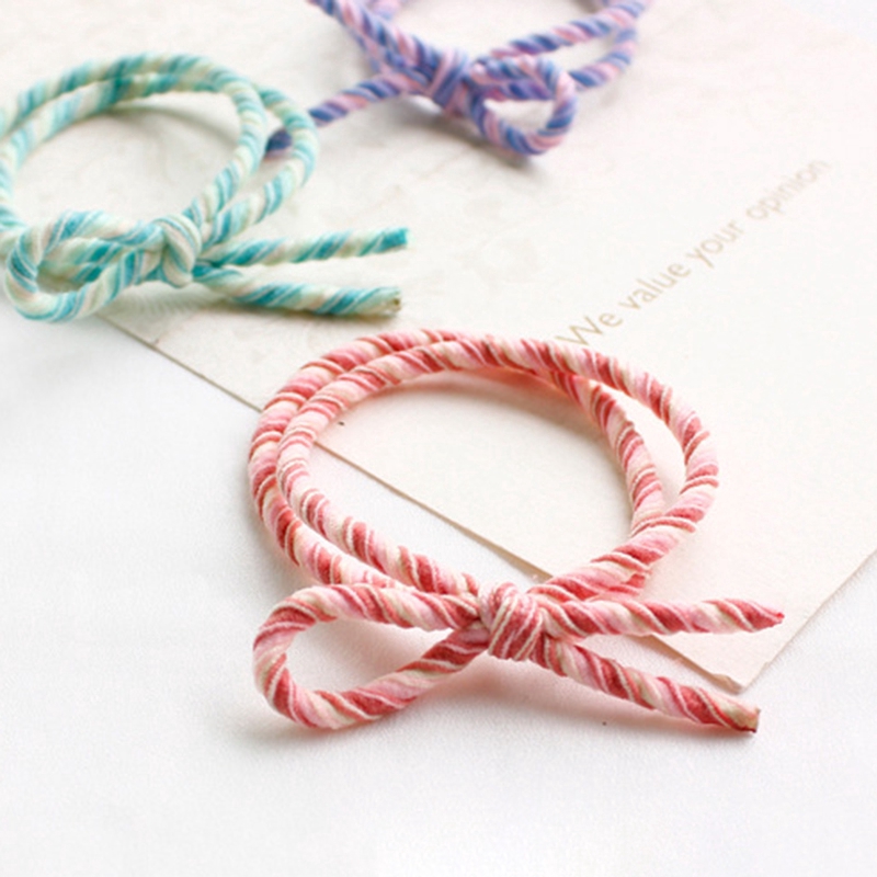 Chun buộc tóc nữ thiết kế thắt nơ nhỏ xinh