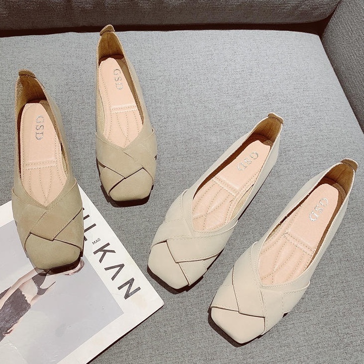 Giày Búp Bê Đế Bằng Mềm Mại Thời Trang Xuân Thu 2022 Cho Nữ