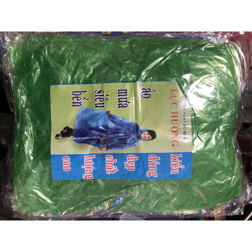 SET 10 Áo Mưa Nilon Dùng 1 Lần Nhiều Màu