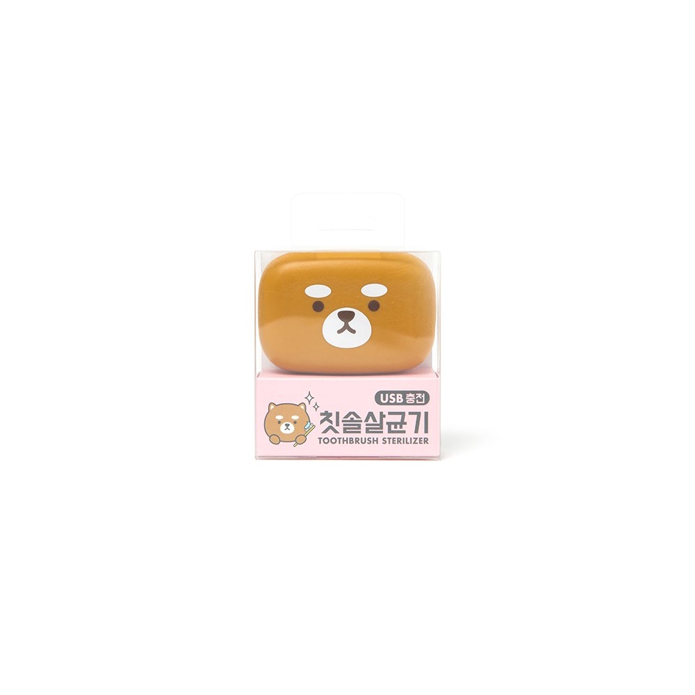 Máy Khử Trùng Bàn Chải Đánh Răng ARTBOX Hàn Quốc Mini Hình Chú Chó Shiba Dễ Thương Nhỏ Gọn