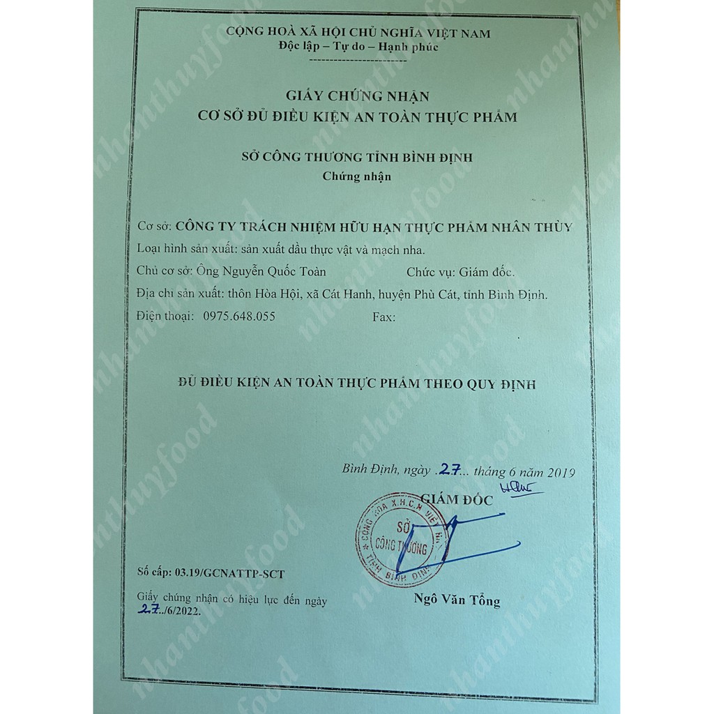 Mạch nha Quảng Ngãi từ gạo và Mộng Lúa