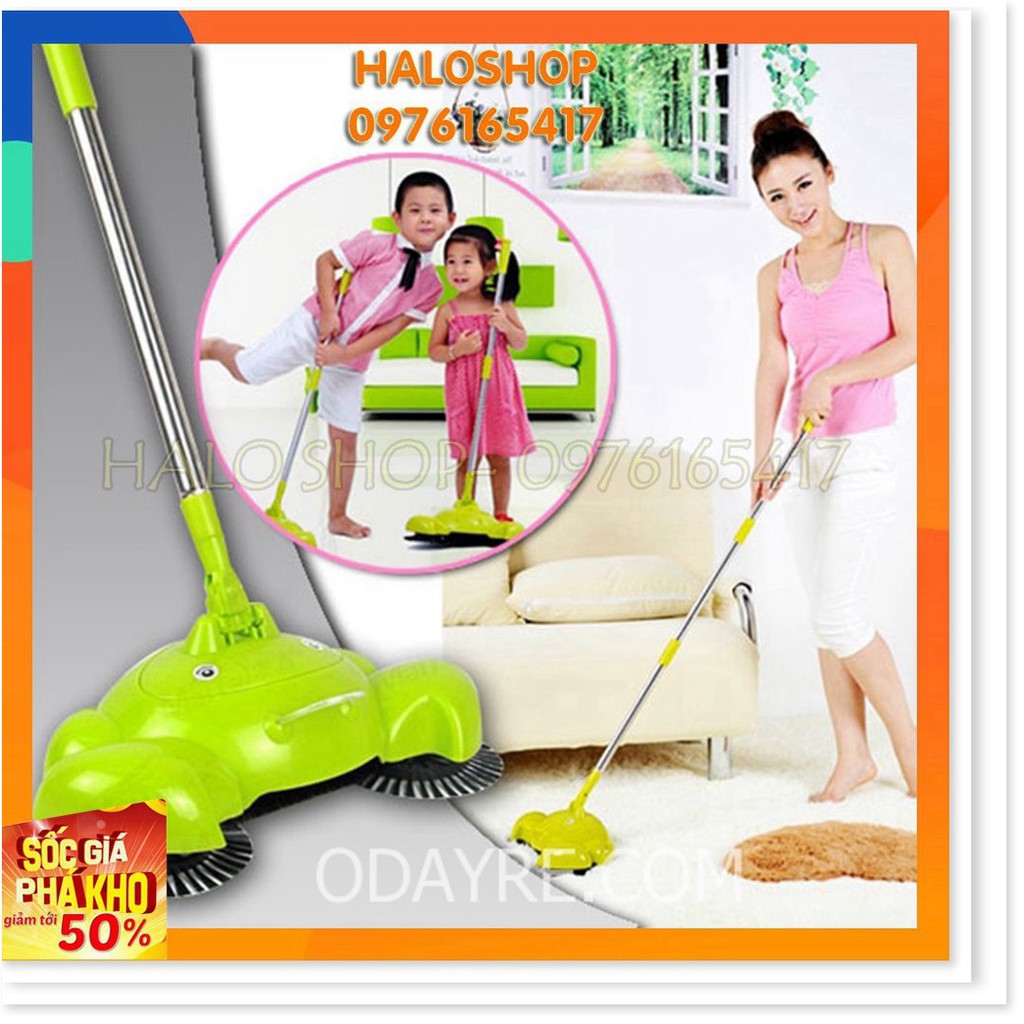 Chổi quét và hút rác hình con cua