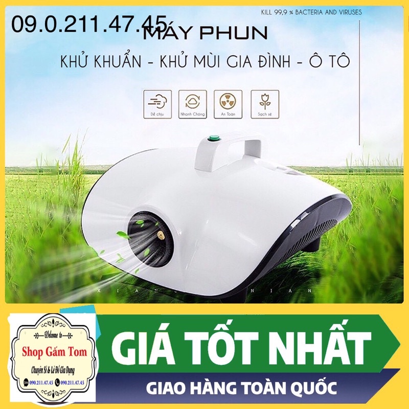 Máy Khử Mùi NANOMAX - Khử Trùng - Khử Khuẩn Công Nghệ Nano - Phun Sương Ô Tô, Trong Gia Đình,Văn phòng.