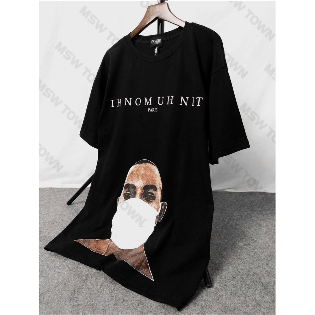 Áo thun cotton Ih Nom Uh Nit bịt mặt , áo phông tay lỡ nam nữ unisex , MSW Town | BigBuy360 - bigbuy360.vn