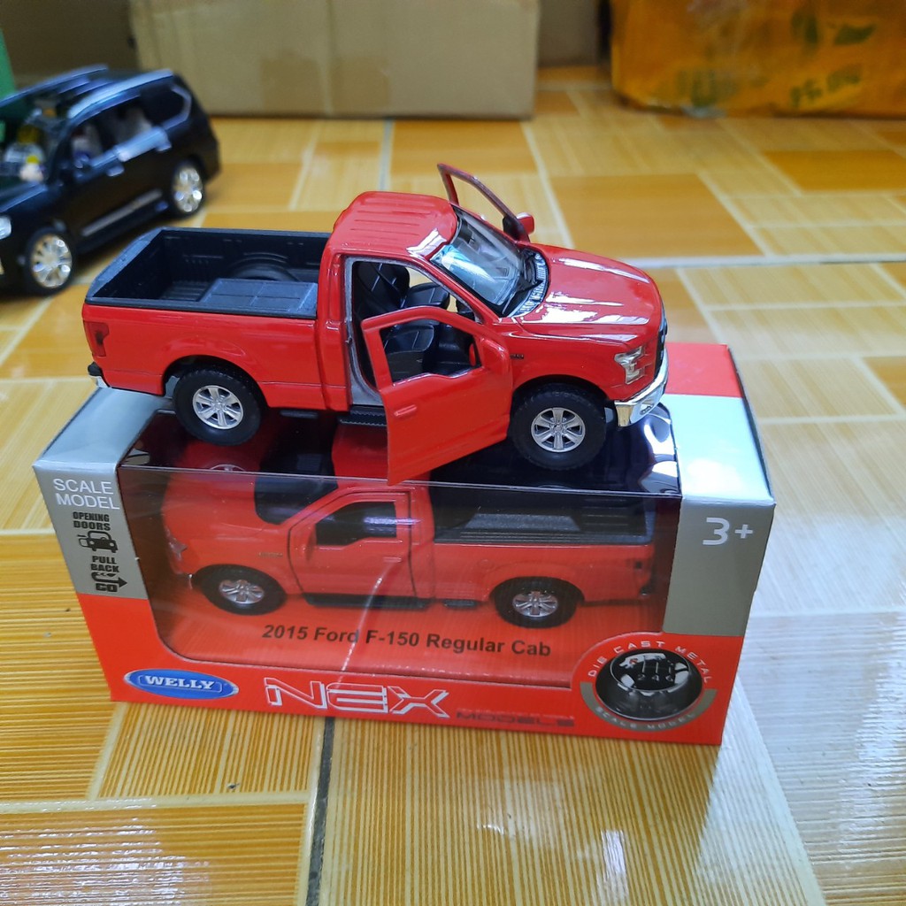 Mô hình xe ô tô mini chạy cót Ford F-150 tỉ lệ 1:36 xe ô tô đồ chơi trẻ em