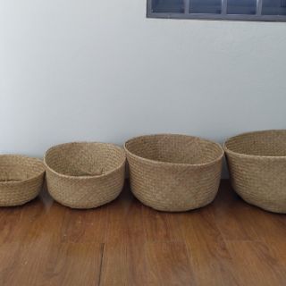 Giỏ cói đựng đồ, trồng cây các cỡ