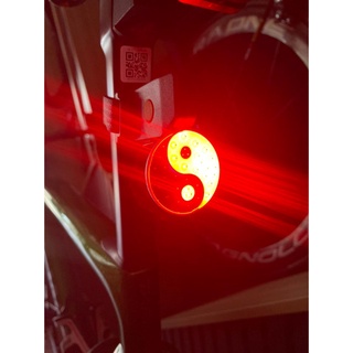 Đèn led gắn đuôi xe đạp sạc usb 6 chế độ sáng - sportsworld