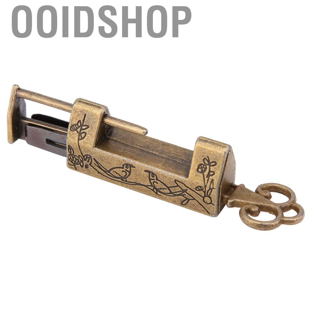 Bộ Ổ Khóa Và Chìa Phong Cách Trung Hoa Cổ Điển