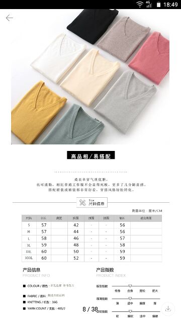- Áo len tim dài tay cổ chữ V
