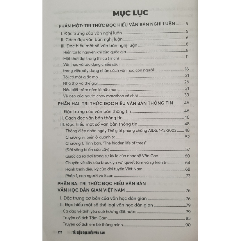 Sách - Tài liệu Đọc hiểu văn bản