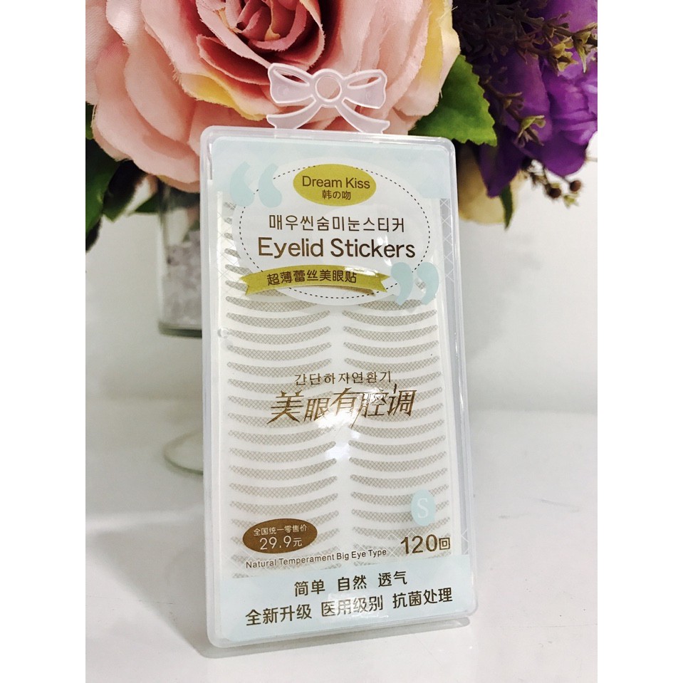 Miếng dán kích mí dạng lưới 120 đôi