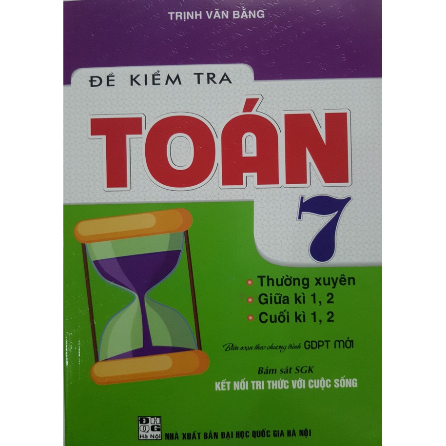 Sách - Đề kiểm tra Toán 7