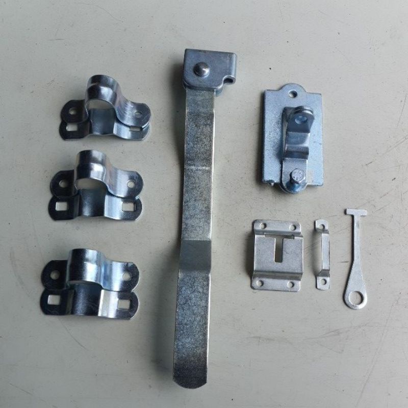 COMBO BỘ KHÓA CỬA THÙNG XE Ô TÔ TẢI