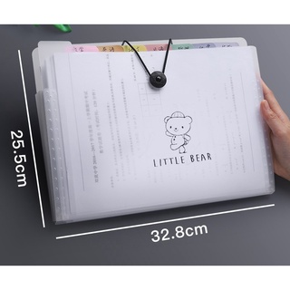 Túi đựng tài liệu khổ A4 nhiều ngăn tiện dụng, File đựng tài liệu, bìa kẹp nhiều ngăn khổ A4 phụ kiện văn phòng