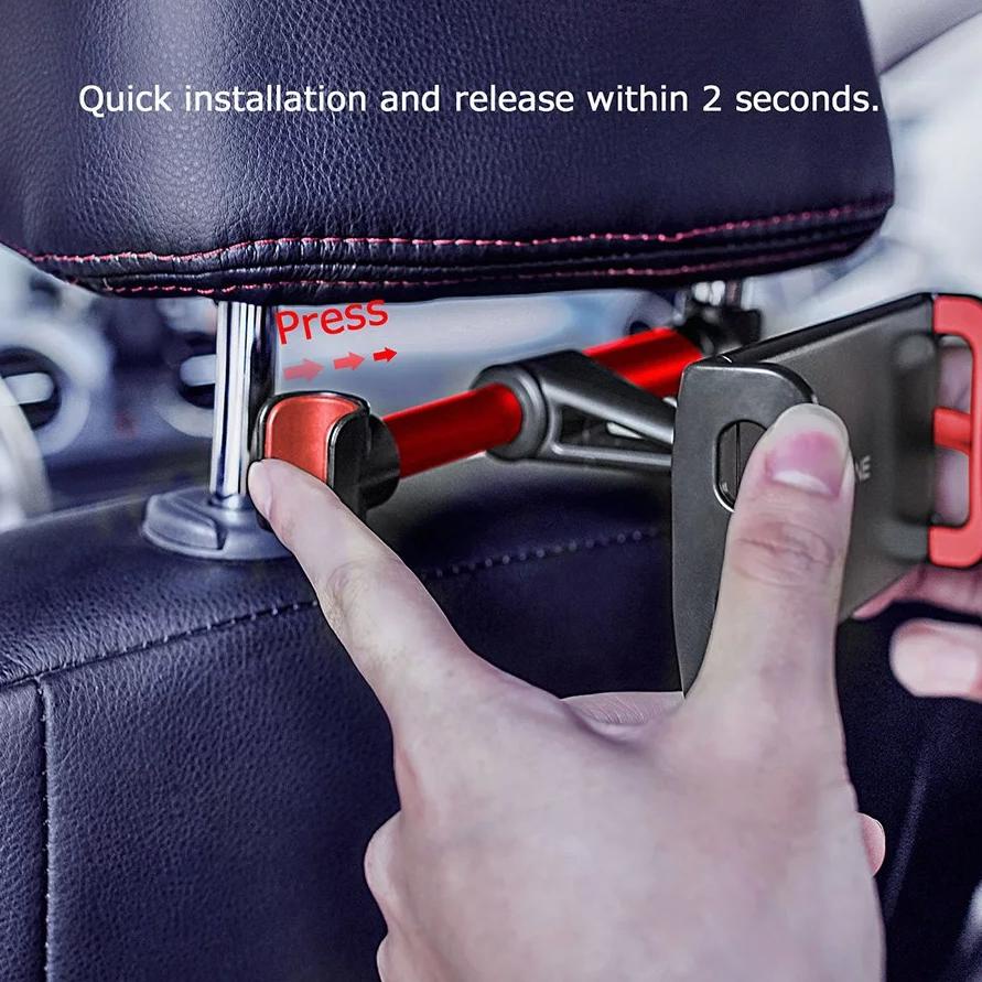 Giá Đỡ Máy Tính Bảng Gắn Sau Ghế Xe Hơi HBS01