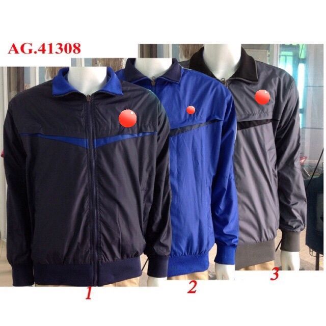 Áo Khoác 2 lớp dù và thun dù ( mặc đc 2 bên )