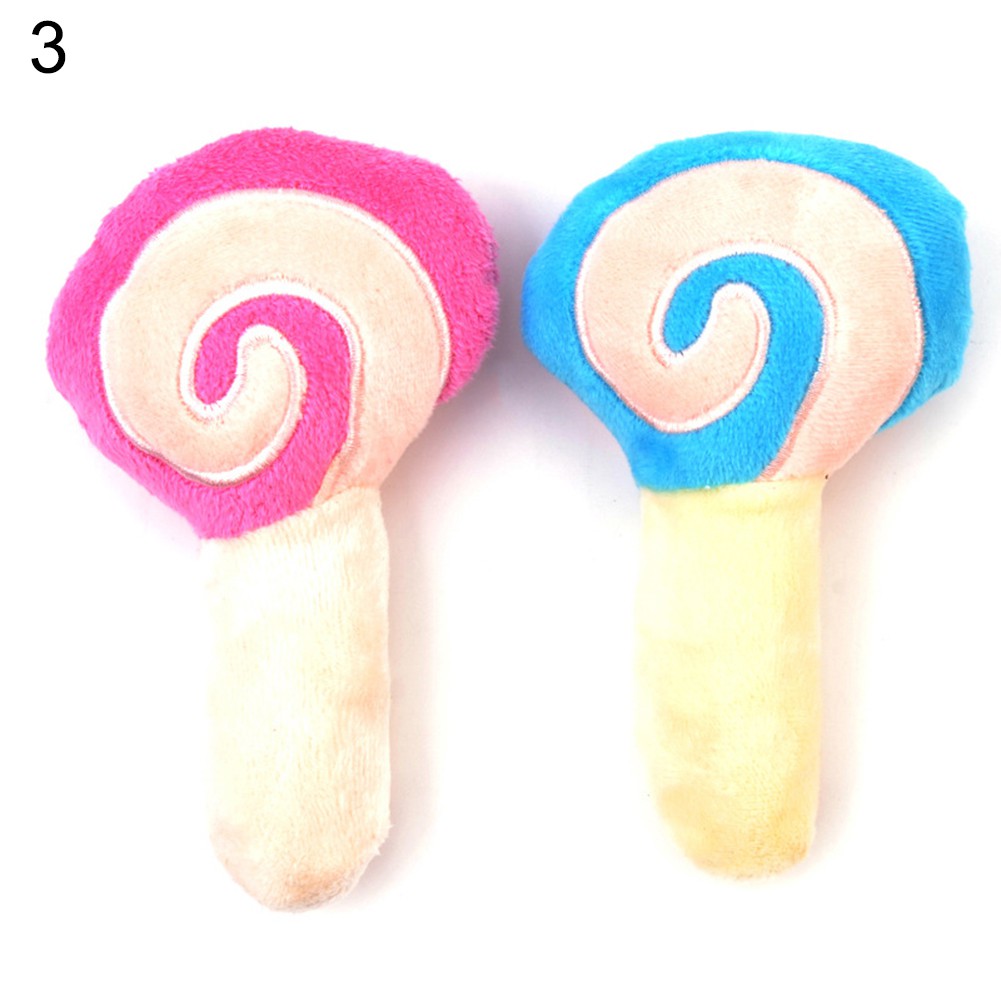 Đồ chơi nhai mọc răng cho chó hình chuối/xương/dâu/dép bông