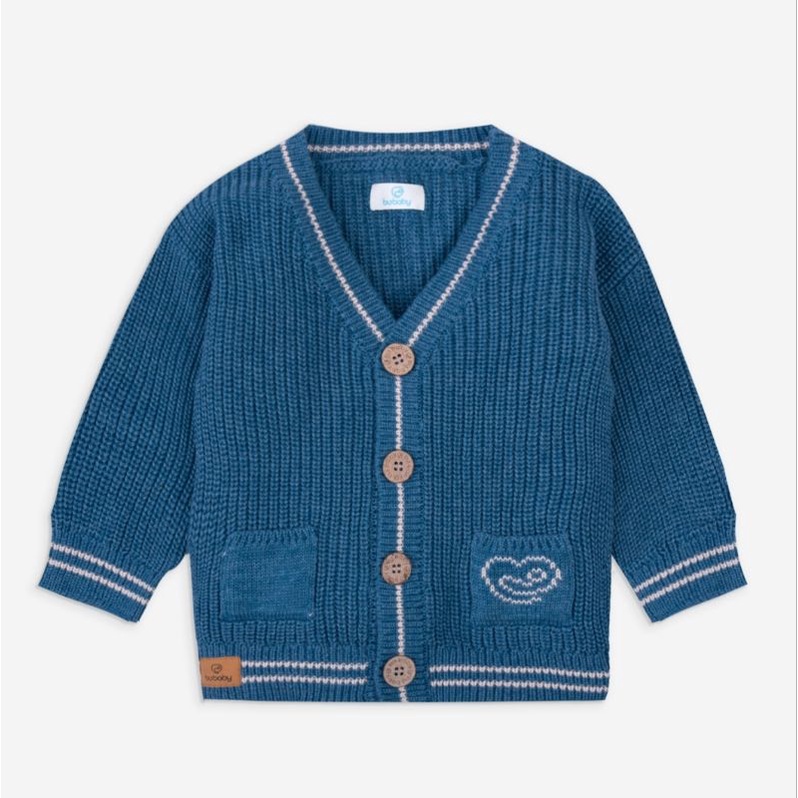 Áo Khoác Cardigan Len Dày BU Kyomi B27 • 6-12M 12-18M 18-24M 2-3Y 3-4Y • Choding Home