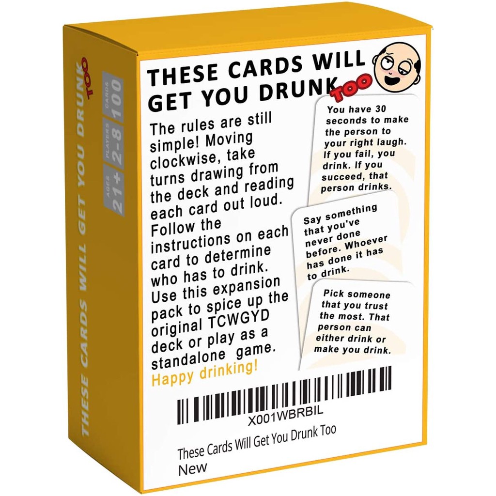 Trò chơi những thẻ này sẽ khiến bạn say (Boardgame trên bàn nhậu) - (21+) These cards will get you drunk