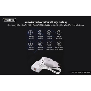 Bộ sạc 2 cổng USB WP-U67 2.4A chân MiCro