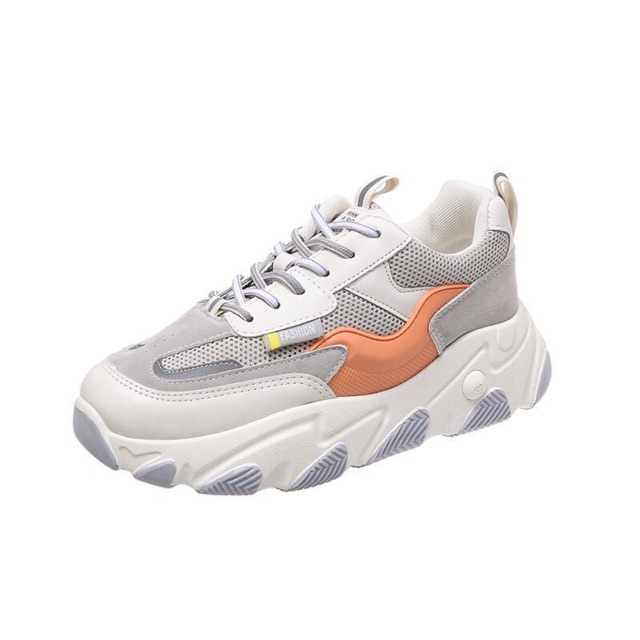 Giày Sneaker Nữ 💖FREESHIP💖 Giày Thể Thao Phối Màu- Giày Nâng Chiều Cao 3cm | BigBuy360 - bigbuy360.vn