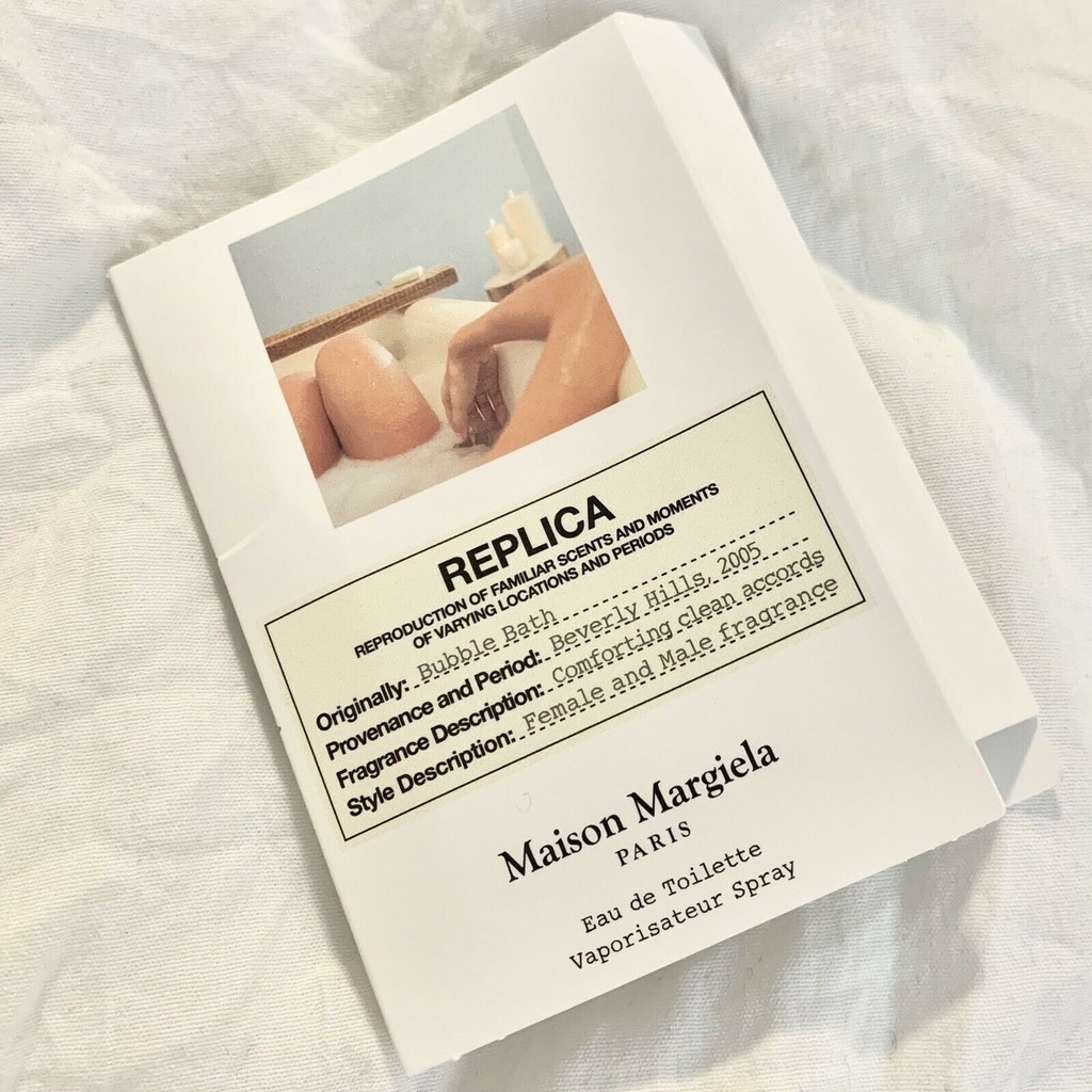 MAISON MARGIELA 🎖 Mẫu Thử Vial Sample Nước Hoa Nam Nữ REPLICA Bubble Bath Eau de Toilette | BigBuy360 - bigbuy360.vn