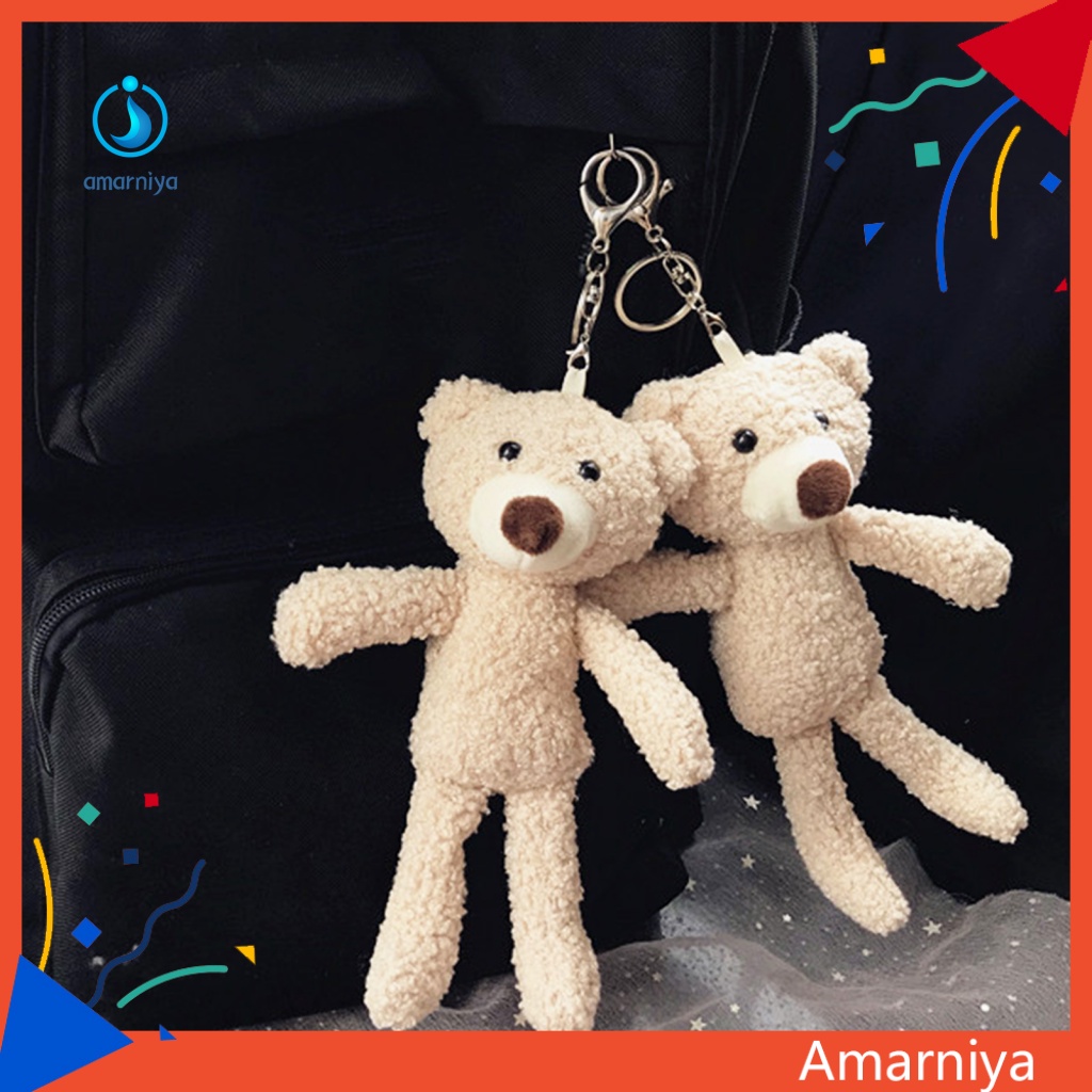 Móc Khóa Hình Thú Nhồi Bông Đáng Yêu