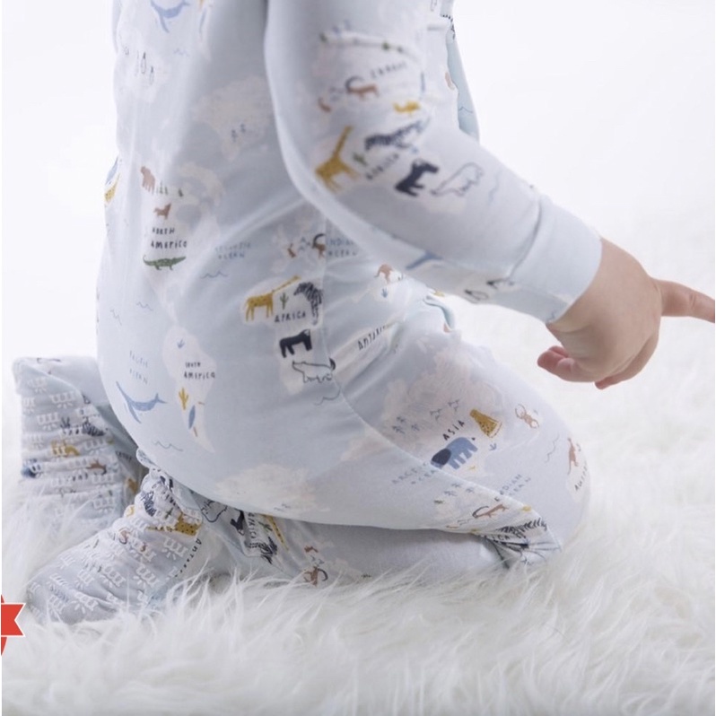 Bộ liền thân sleep body suit mềm mát cho bé từ 12 tháng - 18 tháng - 24 tháng, chất liệu vải cao cấp thun lạnh mềm mát