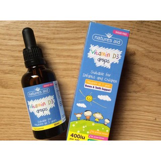 Vitamin D3 Drops Nature Aid 50ml