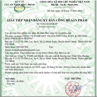 Thiên Hoà Tiêu ban lộ (Tiêu bạn lộ nai đen) 15ml