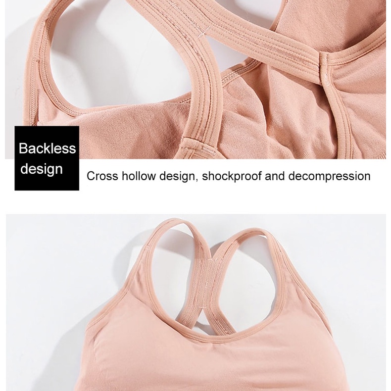 Áo ngực thể thao không gọng quyến rũ thời trang 2021 cho nữ