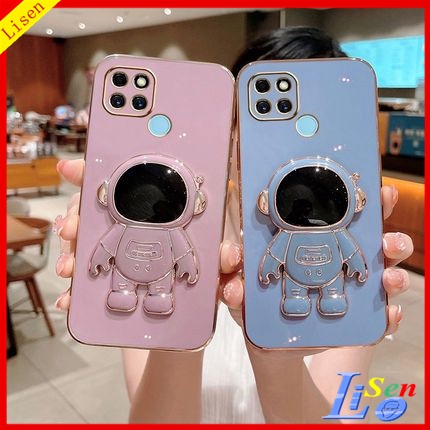 Ốp điện thoại realme C21Y Ốp Điện Thoại Họa Tiết Phi Hành Gia Cho Realme C25Y C21 Realme C17 7i C30 C35 C15 C12 C20 C11 2021 C11 YHY