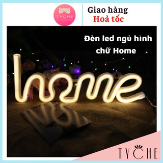💡Đèn led ngủ 💡 Đèn led ngủ hình chữ Home chất lượng cao cấp