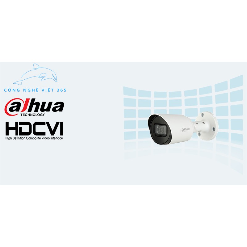 Camera HDCVI hồng ngoại 2.0 Megapixel DAHUA HAC-HFW1230TP-A