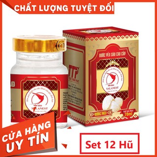 Yến Sào SALANEST Chưng Đường Phèn Cao Cấp Set 12 hộp