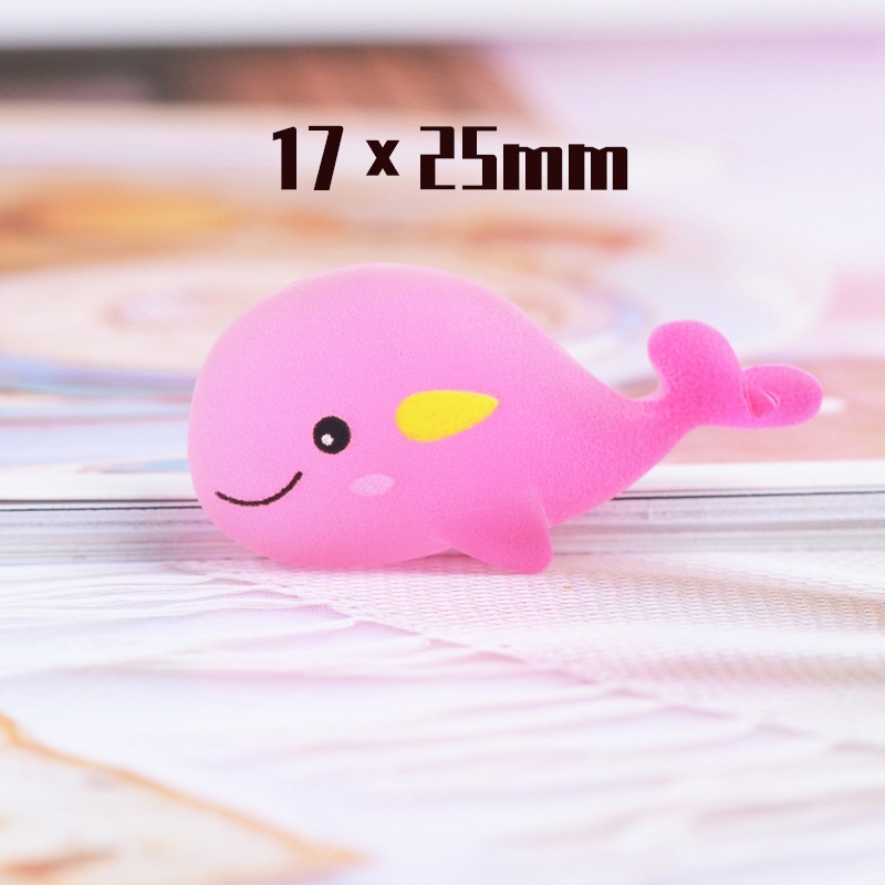 Mô hình 05 các loại động vật dưới nước Cá ,Cua, Tôm dùng trang trí bể cá thủy sinh Charm Slime