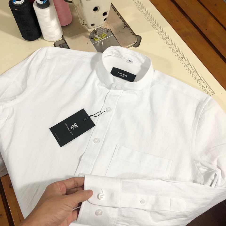 Áo sơ mi nam TouchMe Đũi 1 túi ngực chất thoáng mát, cao cấp Monogram FD | Sản phẩm mới 2021 | BigBuy360 - bigbuy360.vn