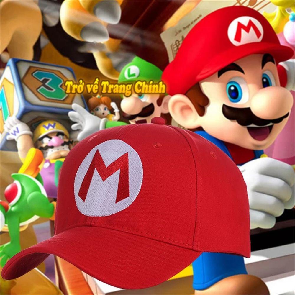 Mũ Lưỡi Trai Thể Thao Hóa Trang Super Mario Odyssey Luigi Bros Thời Trang Unisex