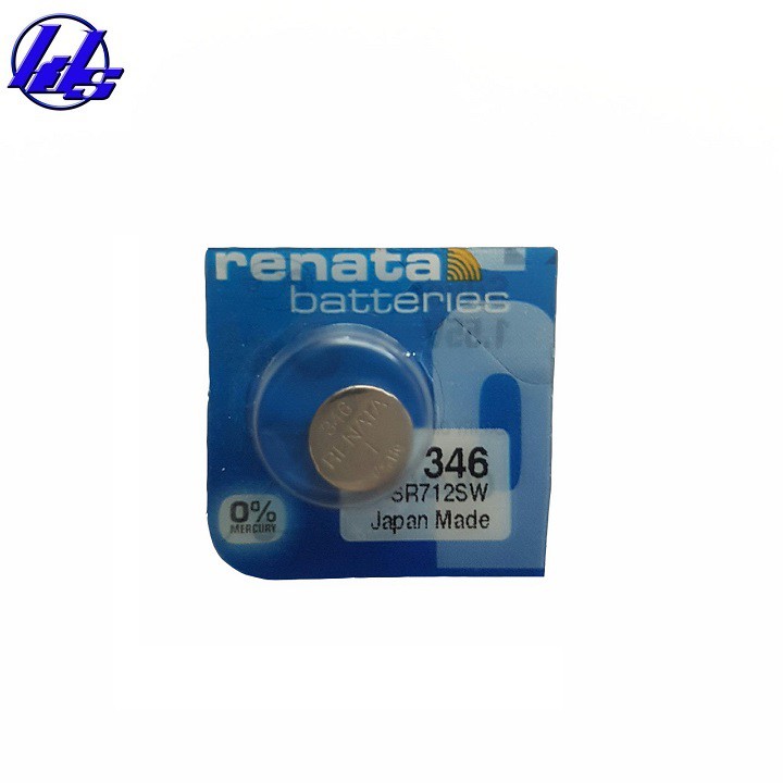 Pin đồng hồ 346 SR712SW Renata chính hãng - Vỉ 1 viên