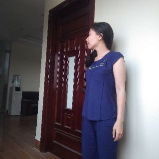 Bộ lanh thêu đường may tỉ mỉ (xả kho còn đúng 19 bộ)