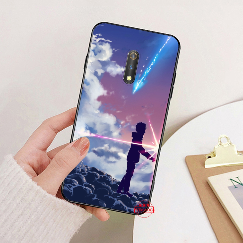 Ốp điện thoại dẻo hình đôi bạn thân dễ thương cho OPPO A1K A5 A9 2020 Realme 2 A5 3 5 Pro X Lite