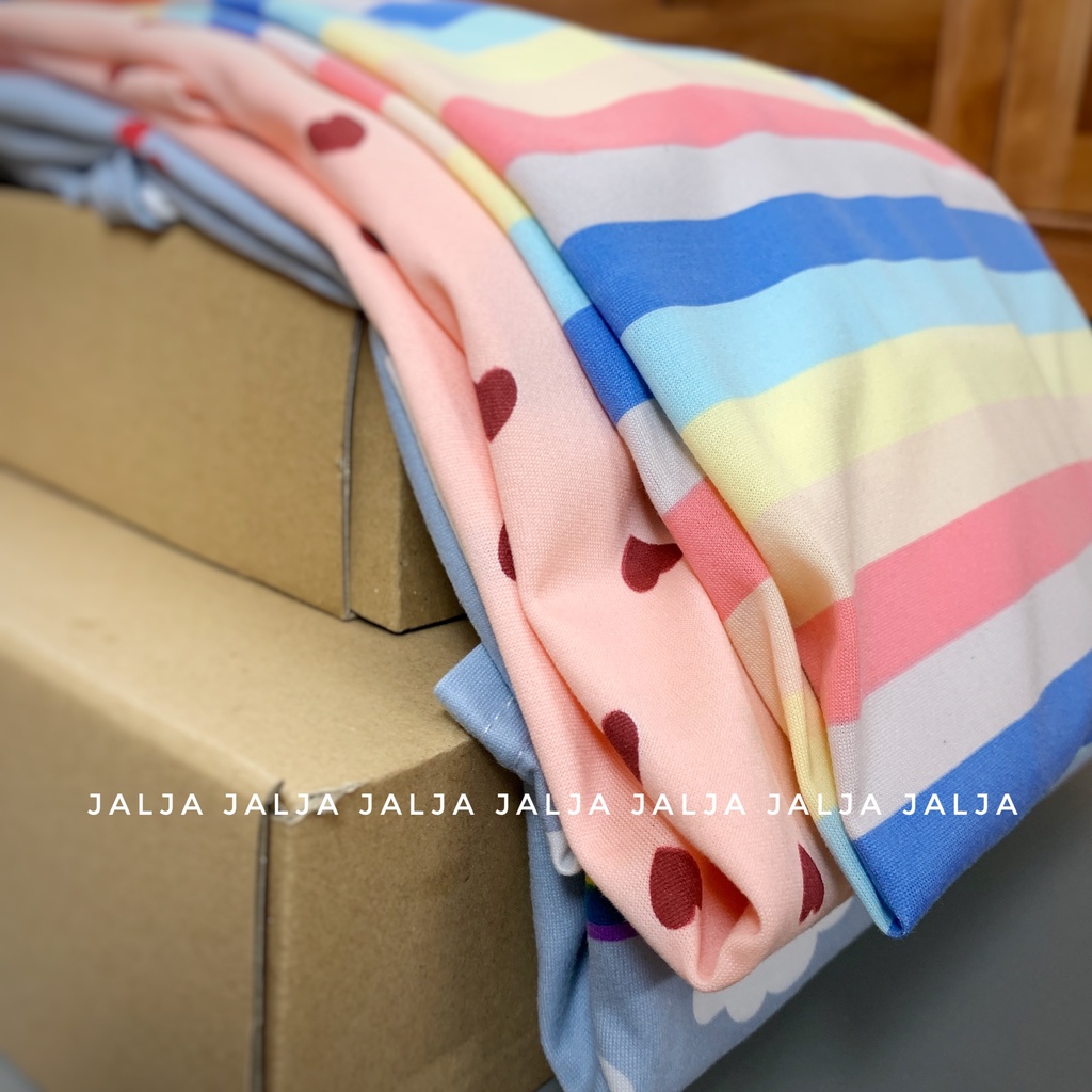 Váy ngủ nữ cộc tay đầm ngủ dáng suông chất cotton mềm mát họa tiết cute dễ thương mặc nhà JALJA Vay01