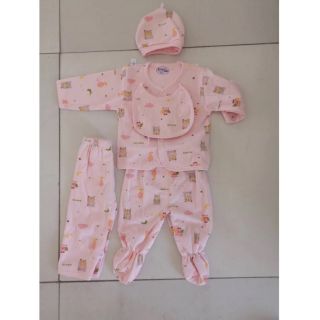 Set đồ 5 món cho bé sơ sinh đến 6 kg