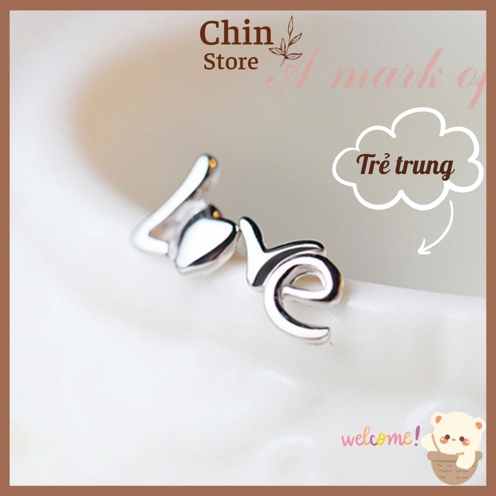 Khuyên tai nữ mạ bạc 925 tròn dài đính ngọc trai nhân tạo bông hoa tai nữ