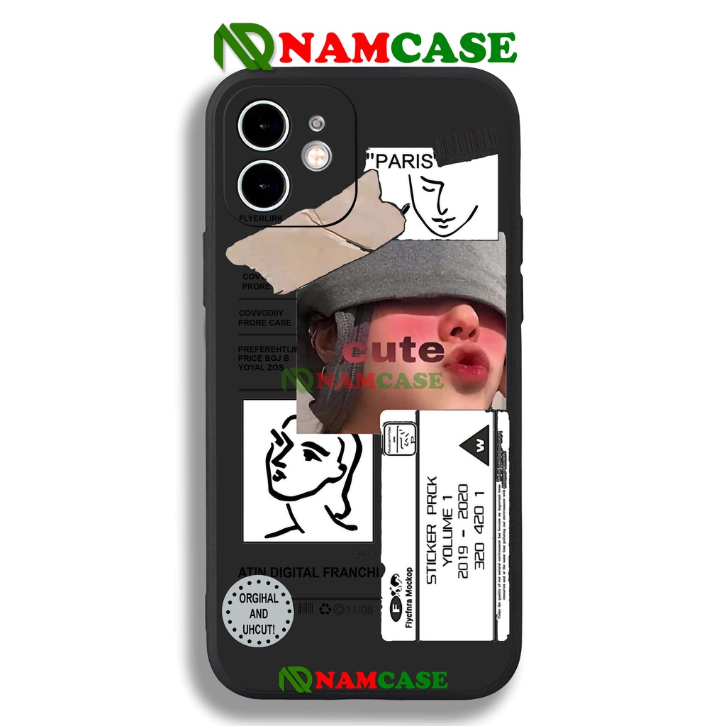 Ốp lưng iPhone cặp đôi cạnh viền vuông silicon dẻo cho iphone 6/6s/7/8/X/XS/XR/11/12/13 Pro Plus Max Doraemon cute