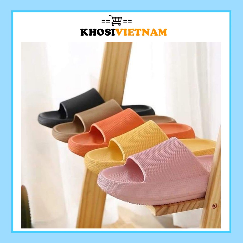 Dép thông hơi ulzzang bánh mì độn đế 4 cm siêu nhẹ chống trượt (SỈ GIÁ TỐT)  KS888