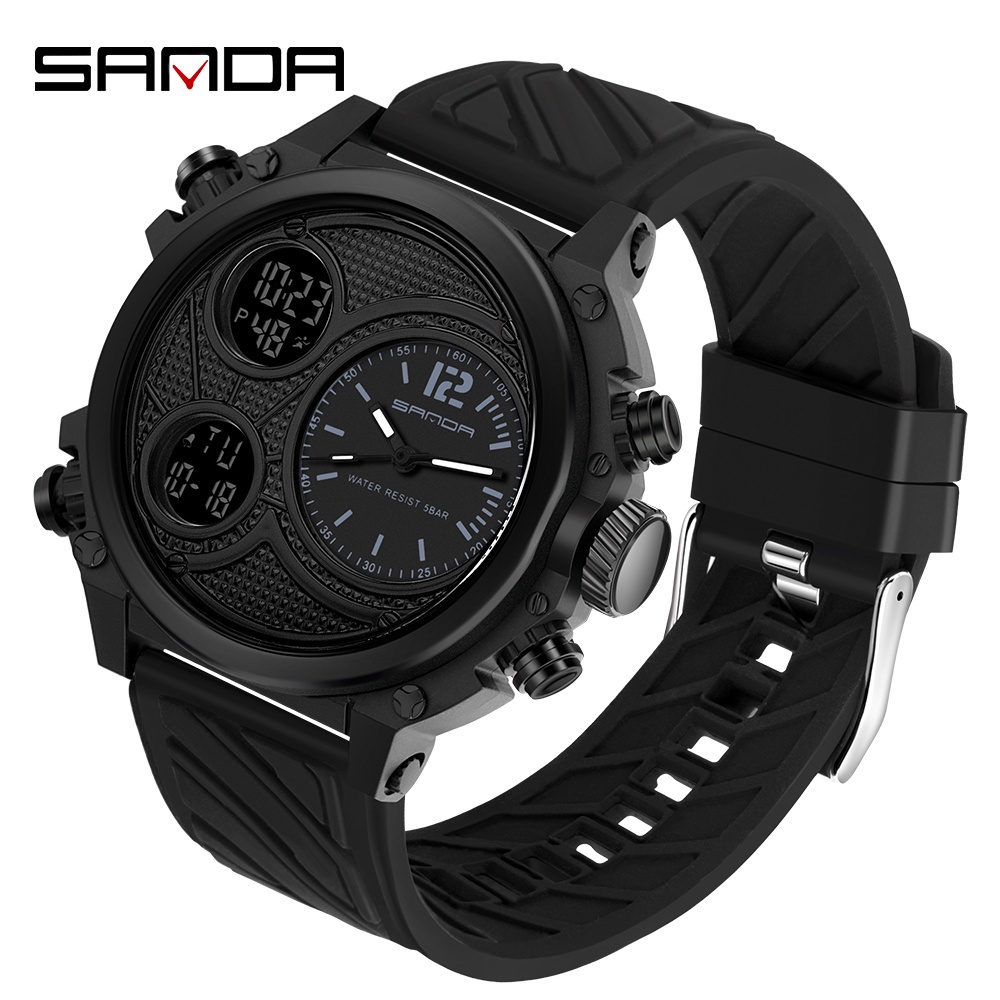 Đồng Hồ Thể Thao SANDA Chống Nước Cao Cấp Cho Nam